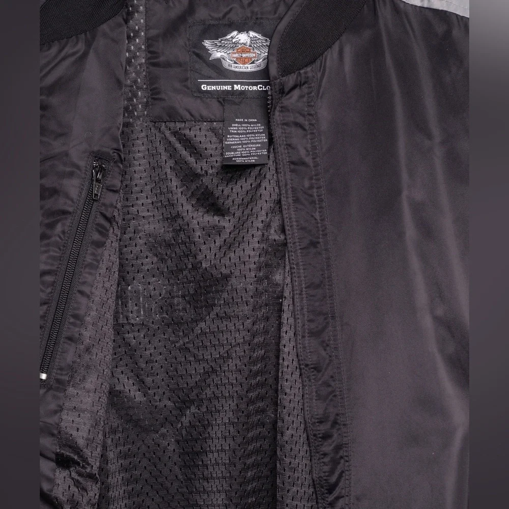 Harley-Davidson Vintage Two-Tone Bomber Jacket - Picture 5 of 8